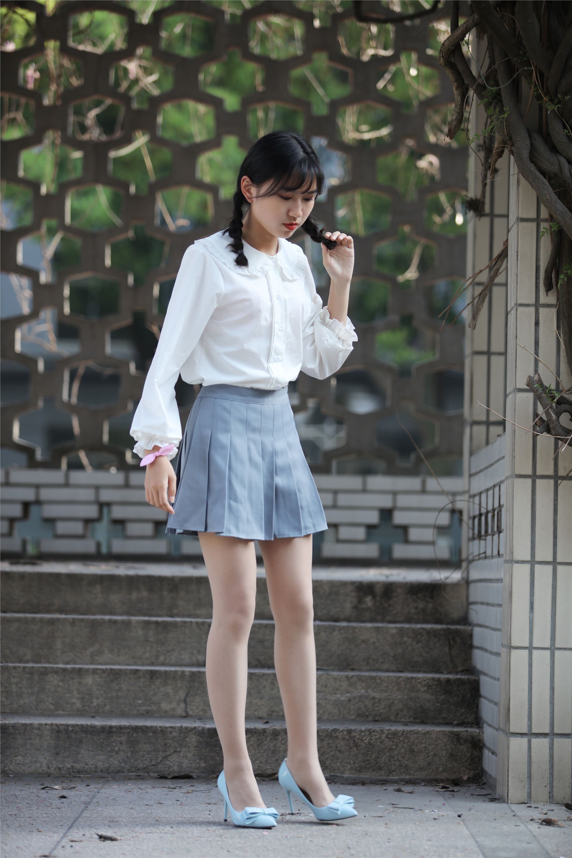 奈丝写真 NO.049 小橙子-清纯呆萌的学妹